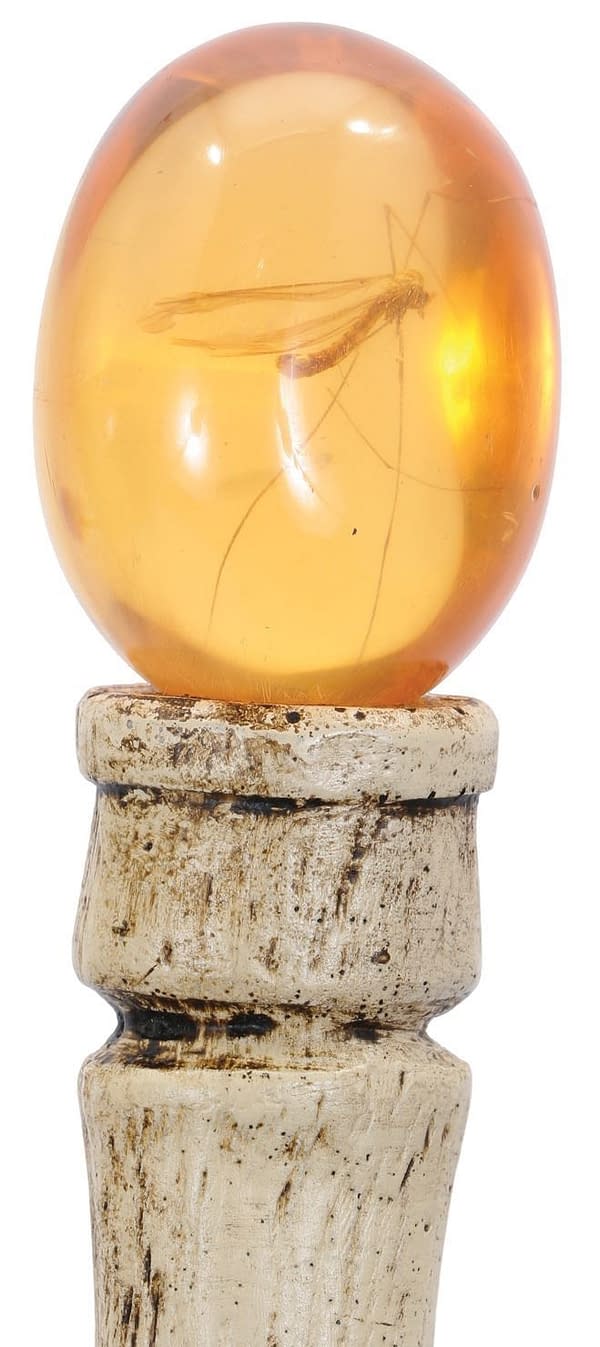 Mr. Hammond's 'Jurassic Park' Amber-Tipped Cane Sold for $32K