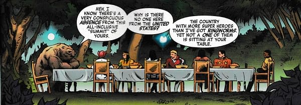 Captain Britain Doesn't Want Any Brexit Jokes in Avengers #11
