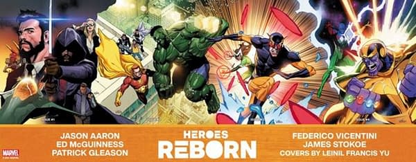 Heroes Reborn #1-4 Solicitations For May 2021