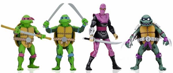 NECA Bringing TMNT: Turtles in Time Figures to Stores