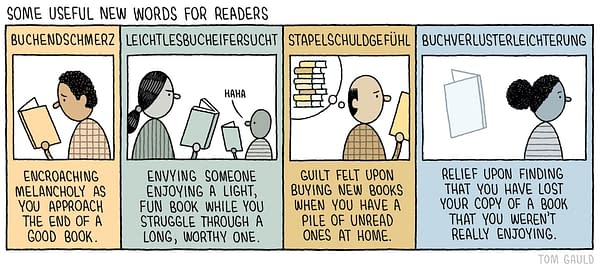 Tom Gauld Collects Literary Cartoons In Revenge of the Librarians