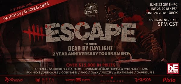 Space Esports And Dead By Daylight Team Up For Inaugural Tournament