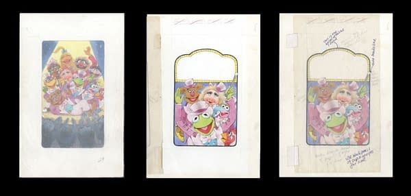 An Adorable Pin-Up Of The Muppets Is On Auction On Comic Connect