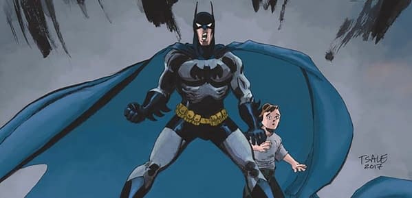 Batman #38 cover by Tim Sale and Dave Stewart