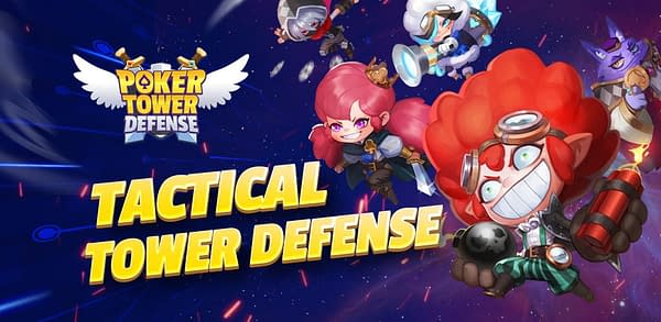 Com2uS Launches New Real-Time Tactical Game Poker Tower Defense