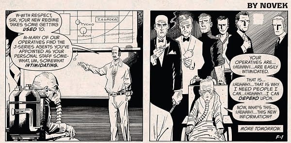 The Death of James Bond,or at Least One of Him, in League Of Extraordinary Gentlemen: Tempest Book Four