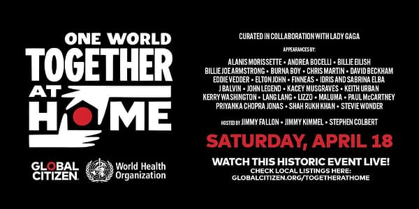 Late-night hosts Jimmy Fallon, Jimmy Kimmel, and Stephen Colbert are teaming up to host One World: Together at Home, courtesy of Global Citizen.