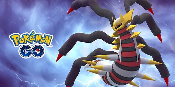 Giratina promotional image in Pokémon GO. Credit: Niantic