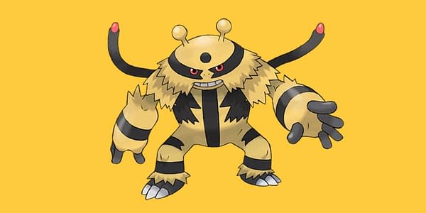 Official work of Electivire.  Credit: The Pokémon Company International