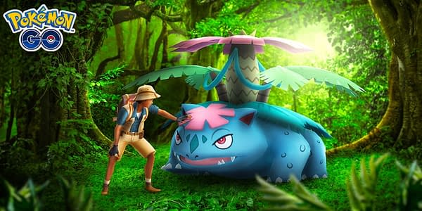 Mega Venusaur in Pokémon GO. Credit: Niantic