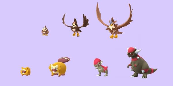 Sinnoh Shinies in Pokémon GO. Credit: Niantic