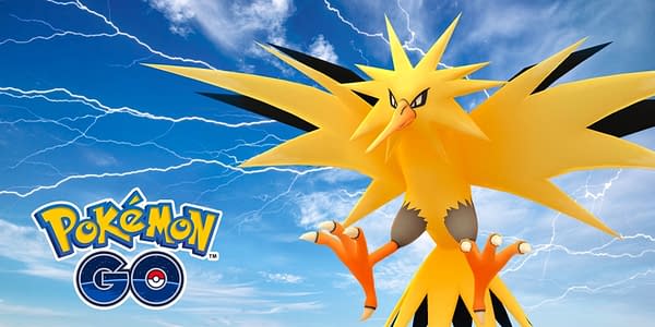 Zapdos in Pokémon GO. Credit: Niantic