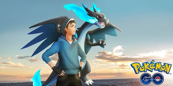 Mega Charizard X in Pokémon GO. Credit: Niantic