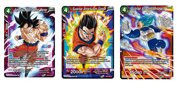 Dragon Ball Super Card Game Reveals Starter Deck 15 16 Cards