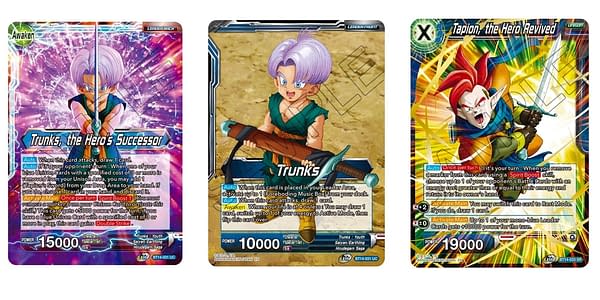 Cross Spirits card previews. Credit: Dragon Ball Super Card Game