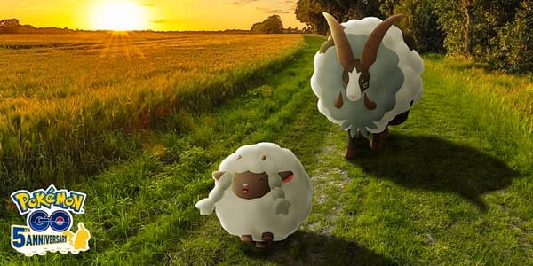 Wooloo and Dubwool in Pokémon GO. Credit: Niantic