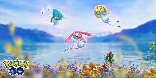 Lake Trio in Pokémon GO. Credit: Niantic