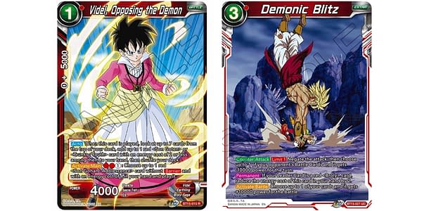 Saiyan Showdown cards. Credit: Dragon Ball Super Card Game Saiyan Showdown cards. Credit: Dragon Ball Super Card Game