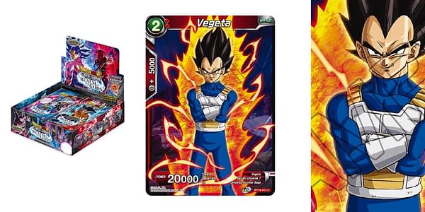 Realm of the Gods cards. Credit: Dragon Ball Super Card Game Realm of the Gods cards. Credit: Dragon Ball Super Card Game