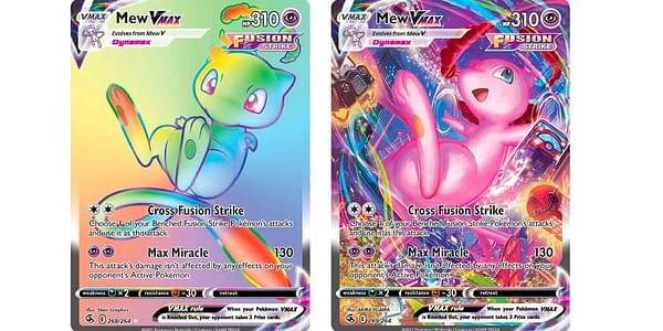 Fusion Strike cards. Credit: Pokémon TCG