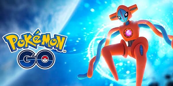 Deoxys in Pokémon GO. Credit: Niantic