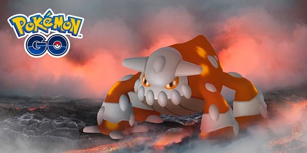 Heatran in Pokémon GO. Credit: Niantic