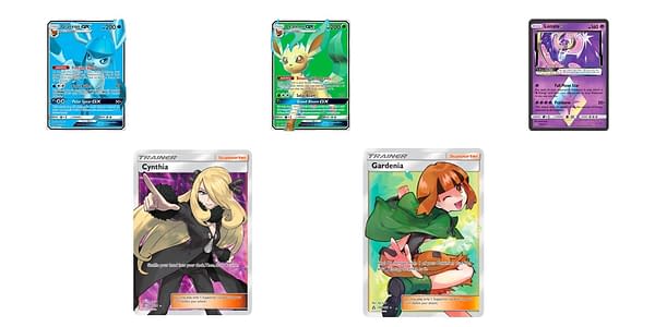 Cards of Sun & Moon – Ultra Prism. Credit: Pokémon TCG