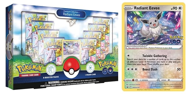 Radiant Eevee promo. Credit: Pokémon TCG