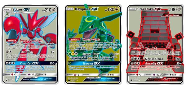 Celestial Storm cards. Credit: Pokémon TCG