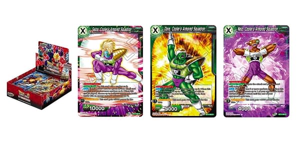 Ultimate Squad cards. Credit: Dragon Ball Super Card Game