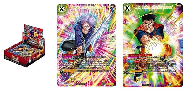 Ultimate Squad cards. Credit: Dragon Ball Super Card Game