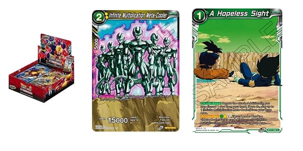 Ultimate Squad cards. Credit: Dragon Ball Super Card Game