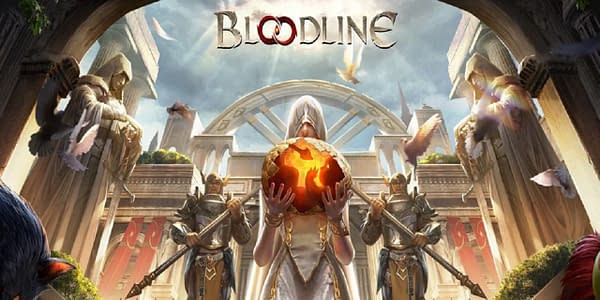 Promo art for Bloodline: Heroes Of Lithas, courtesy of Goat Games.