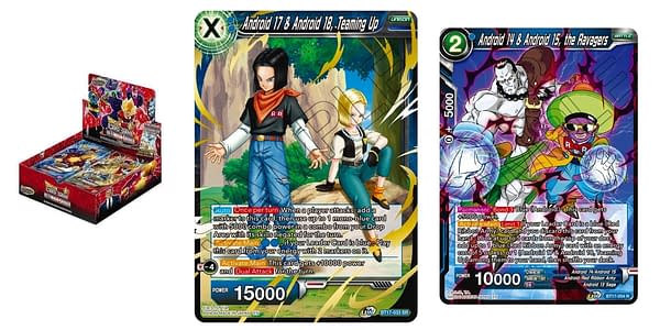 Ultimate Squad cards. Credit: Dragon Ball Super Card Game