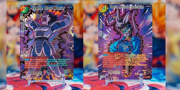 Ultimate Squad cards. Credit: Dragon Ball Super Card Game