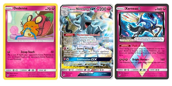 Cards of Lost Thunder. Credit: Pokémon TCG