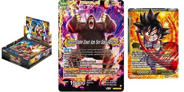 Dawn of the Z-Legends cards. Credit: Dragon Ball Super Card Game