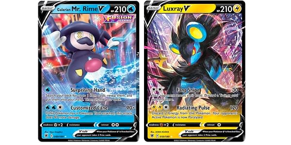 Cards of Astral Radiance. Credit: Pokémon TCG