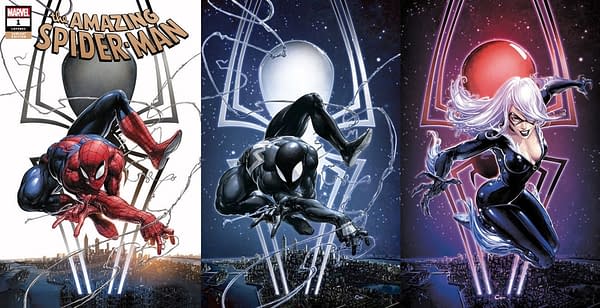 virgin Variant 1/1000 Amazing Spider-Man 1 vol 5 2018 CBR/Elite Comics Excl 