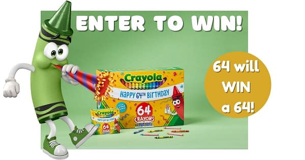 Crayola Announces Limited-Edition 64-Carat 64th Anniversary Crayon Box