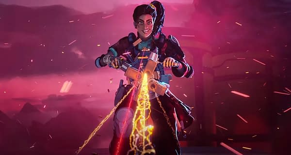 Rampart is ready to dish out punishment in Apex Legends, courtesy of Respawn Entertainment.