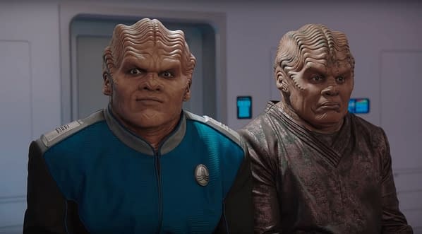 'The Orville' S2 Gag Reel Goes About the Way You Think it Would
