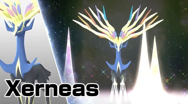Xerneas in Pokémon GO. Credit: Niantic