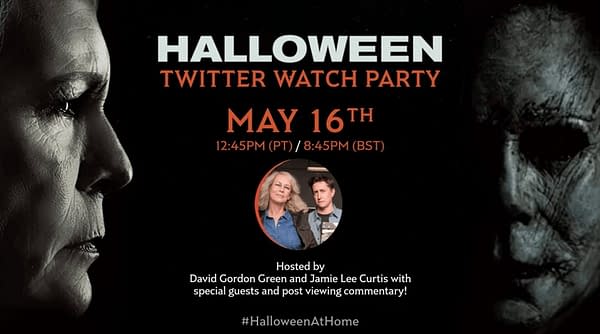Halloween Watch Party promo.