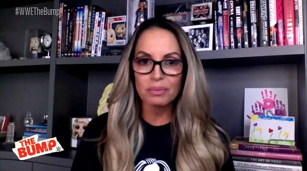 Trish Stratus appears on WWE podcast The Bump to talk about a potential match with Sasha Banks