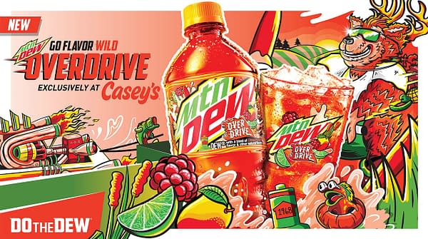 MTN DEW Announces New Overdrive Flavor Only At Casey's
