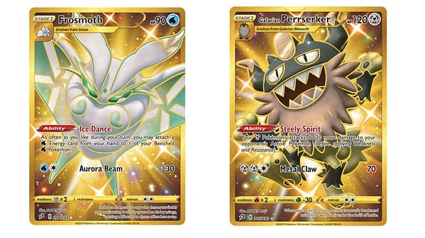 Secret Rare Gold Pokémon Cards Of Pokémon TCG: Rebel Clash ...