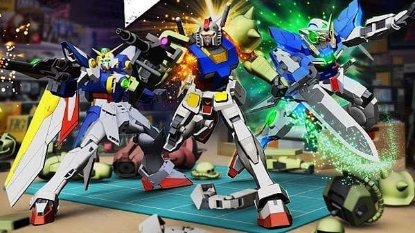 New Gundam Breaker pose art