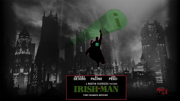 Posters For Martin Scorsese's Superhero Movie, The Irish-Man? - Michael Davis, From The Edge