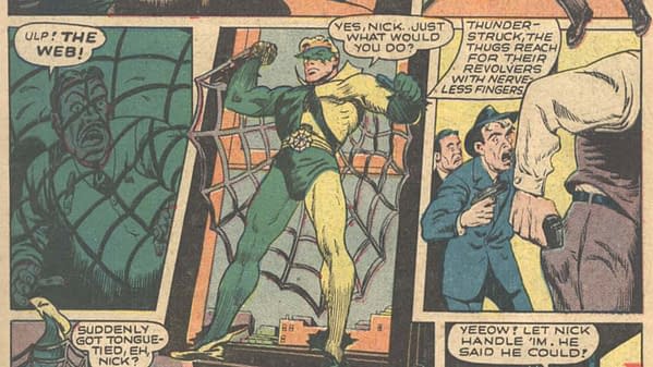 The Web in Zip Comics #27 (MLJ, 1942).